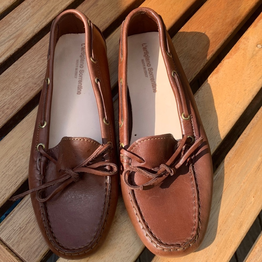 L’Artigiano Sorrentino Italian Leather Loafers 8